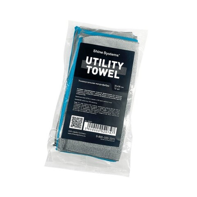 Shine Systems Utility Towel - универсальная микрофибра 30*30см, 10шт