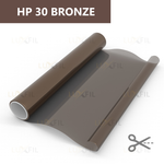 Пленка солнцезащитная тонировочная HP BRONZE 30 LUXFIL, (на отрез)