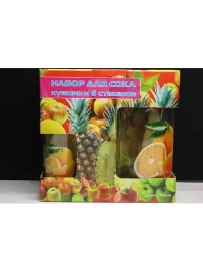 Набор Кувшин и 6 стаканов