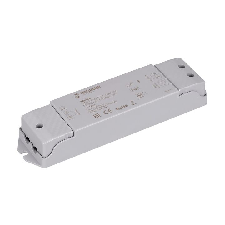 INTELLIGENT ARLIGHT Диммер SMART-PWM-102-72-CDW-SUF (12-36V, 2x5A, TUYA BLE, 2.4G) (IARL, Контроллер) 038183