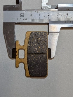 Колодки тормозные передние для питбайка