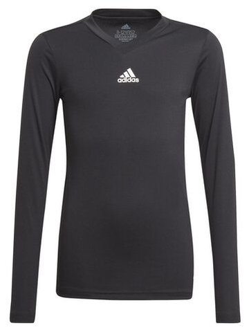 Футболка для мальчика теннисная Adidas Boys Team Base Tee - черный