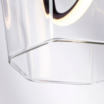 796110 Люстра CARAMELLO LED 6W 130LM КОФЕЙНЫЙ/ПРОЗРАЧНЫЙ 3000K