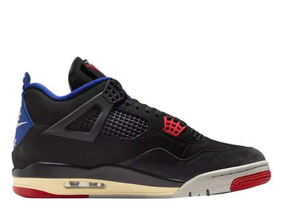 Кроссовки Air Jordan 4 „Rare Air” Black/Fire Red-Deep Royal Blue-Dark Smoke Grey-Tech Grey