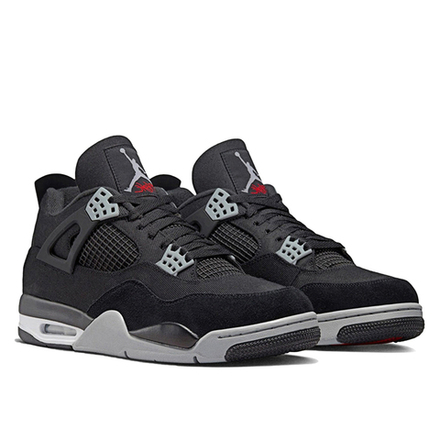 AIR JORDAN 4 RETRO SE "BLACK CANVAS"