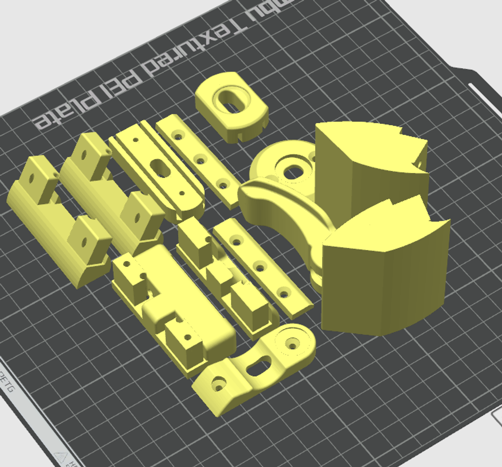 Шорник кожевника из профиля и STL-файлы для 3D-печати