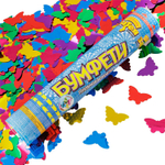 Хлопушка-конфетти «Бабочки» фольгированные, 30 см