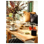 Обеденный набор - NACKANÄS IKEA/ НАККАНАС ИКЕА, 140х76х75 см, коричневый