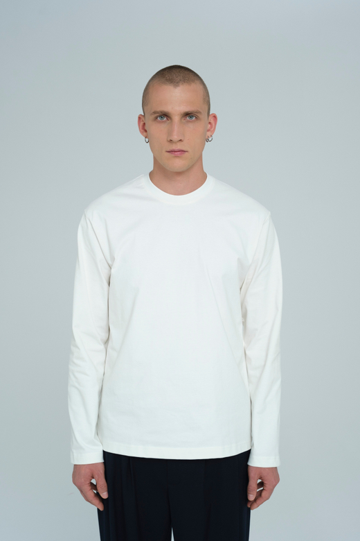 Лонгслив из хлопка | milk