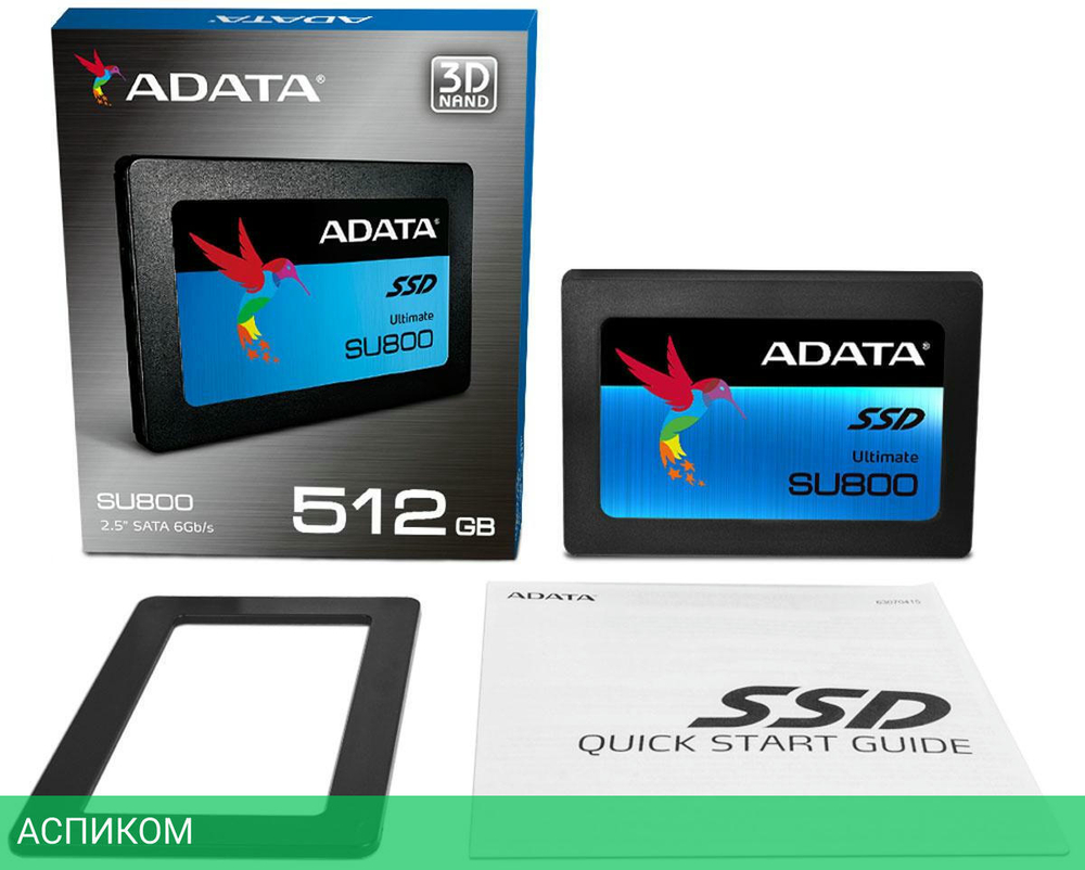 SSD диск A-Data 512GB ASU800SS-512GT-C