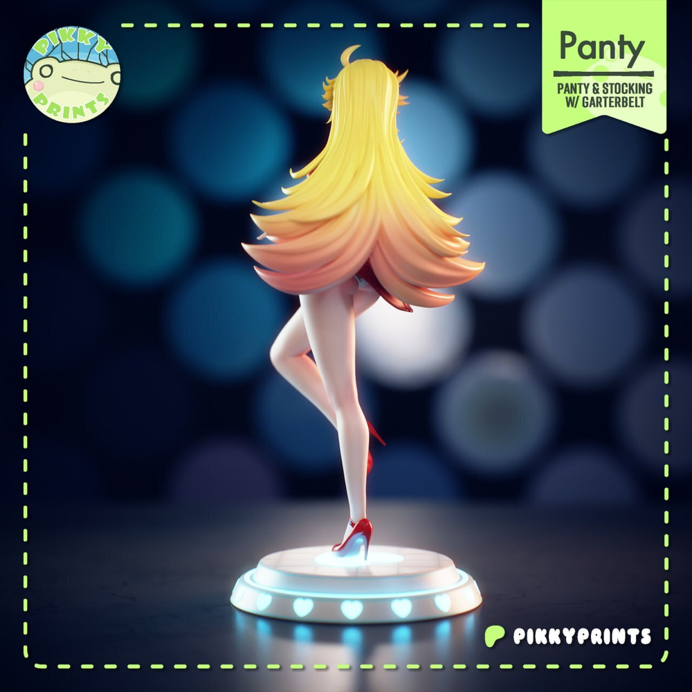 Понти Анархия Труська, Чулко и пресвятой Подвяз Фигурка NSFW Panty Anarchy Panty & Stocking with Garterbelt