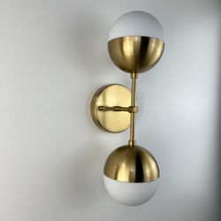 Бра Copper Light Bra Duos Brass By Imperiumloft