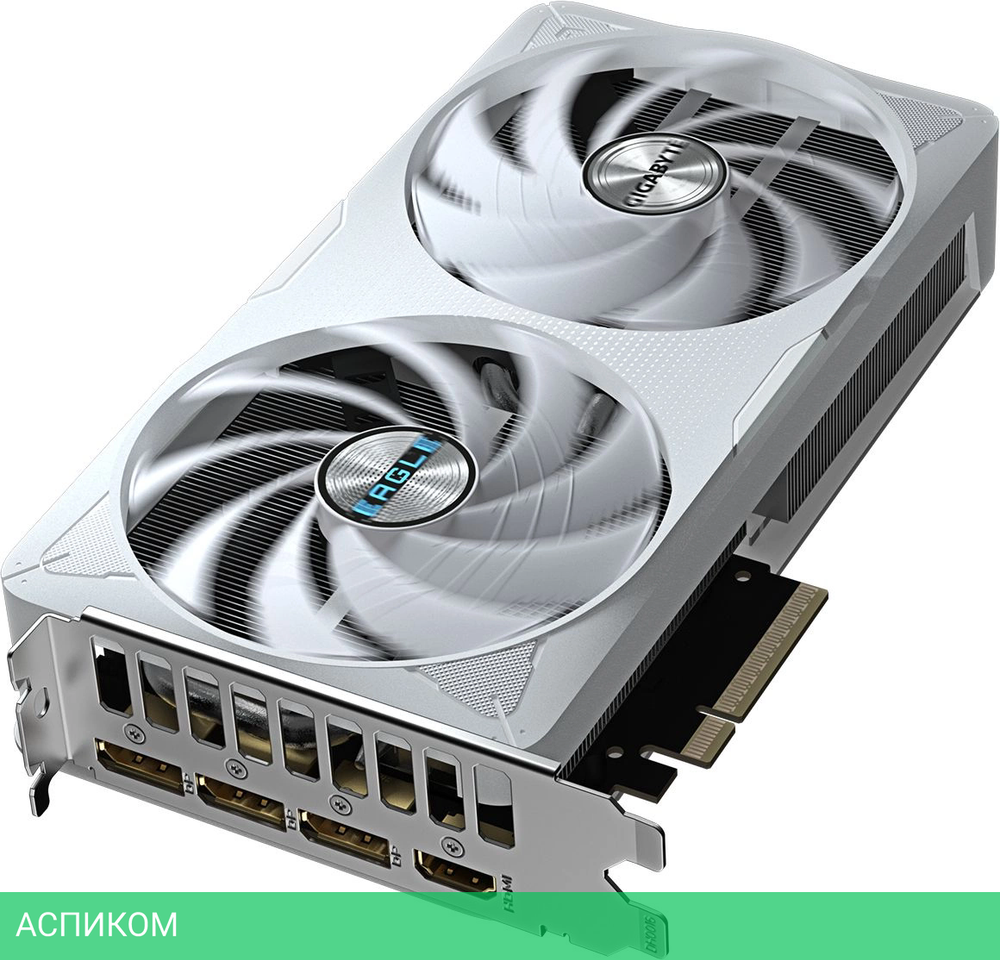 Видеокарта Gigabyte GeForce RTX 5060 Ti Eagle OC Ice 8GB GDDR7 (GV-N506TEAGLEOC ICE-8GD)