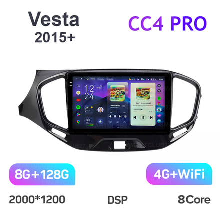 Teyes CC4 Pro 9" для Lada Vesta 2015+