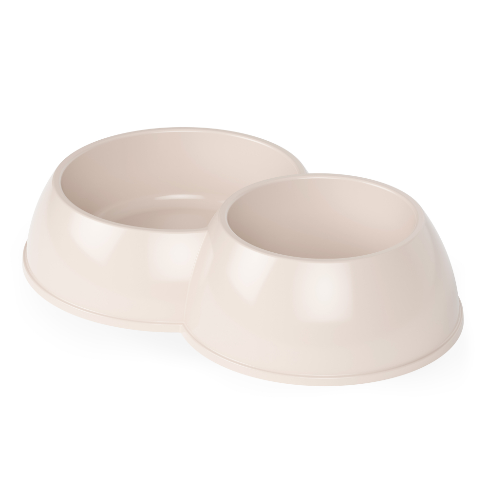 Миска для кошек двойная 150/250