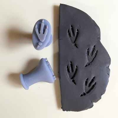 Набор штампов «Куриные лапы»