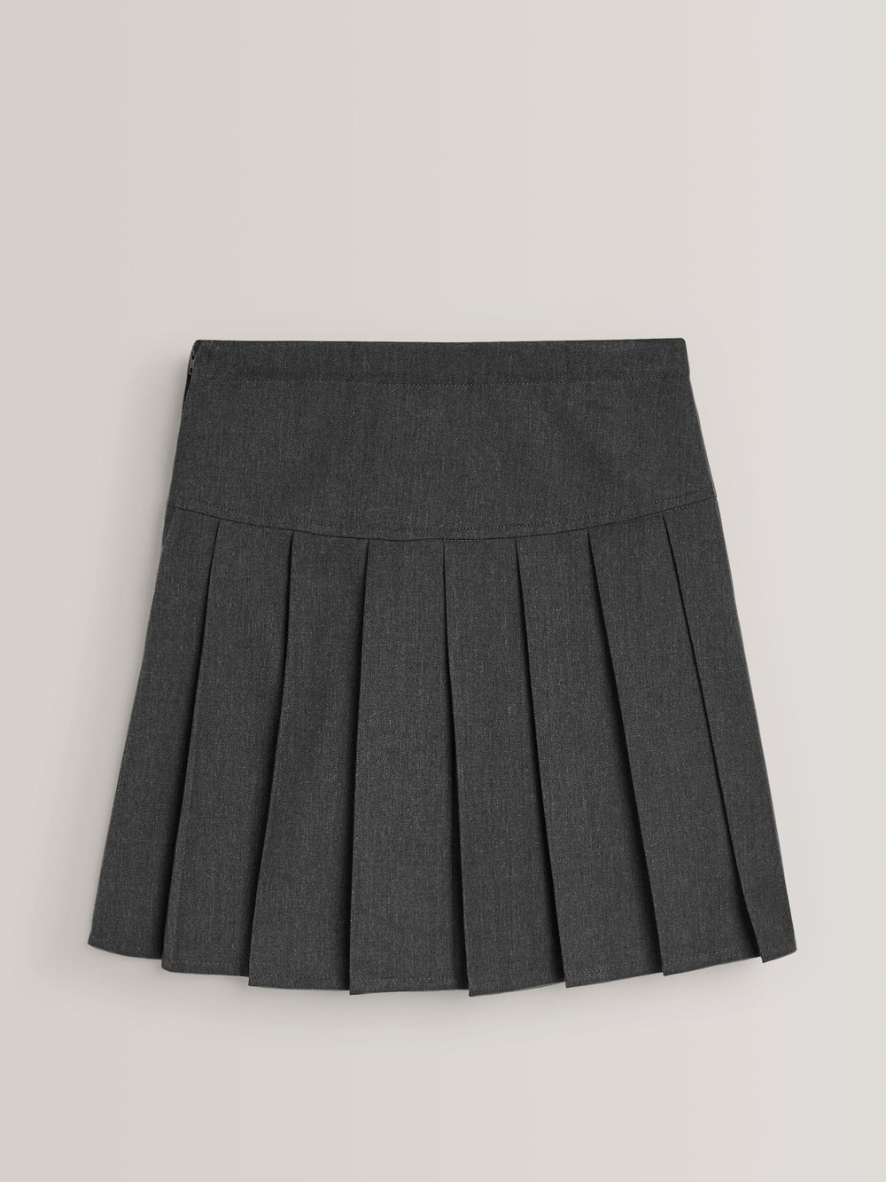 Юбка школьная для девочки Next 129-814, 2 шт., Серый