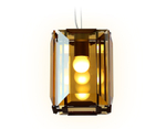 Подвесной светильник TR5109 CF/TI кофе/янтарь E27/1 max 40W 150*150*1200
