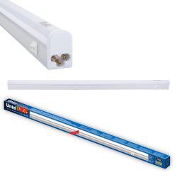 ULI-L02-7W-4200K-SL Линейный светильник LED аналог Т5. 580Lm. 4200K. выключатель на корпусе.Цвет корпуса серебристый.