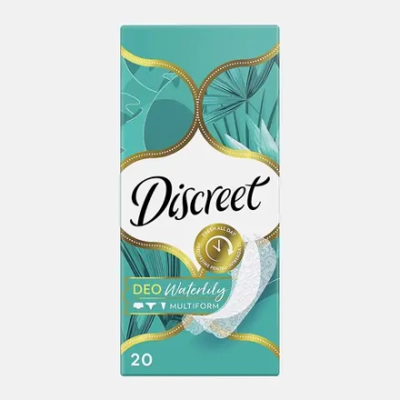 Прокладки ежедневные Discreet Deo Waterlily 20шт