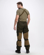 Костюм OneRus "Горный" на молнии (Брезент/Гретта), Хаки