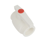 Кран шаровый полипропиленовый 40 мм полнопроходной TEBO