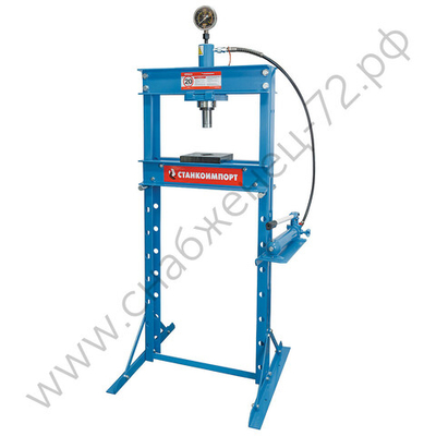Пресс гидравлический гаражный на 20 тонн с ручным приводом, СТАНКОИМПОРТ, SD0804
