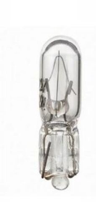 Автолампа  W 12-W 1,2W (W1,2W) (без цок) блошка (W2x4.6d) Narva #17037