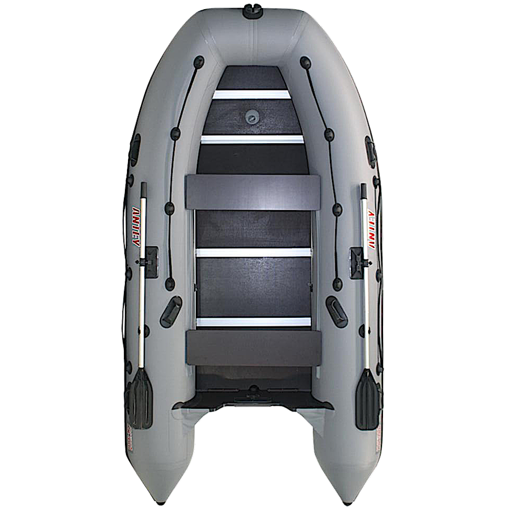 Лодка ПВХ Мнев и К Антей-380 Серая