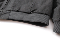 Куртка SHADOW CANVA HOOD COAT, серый-темный