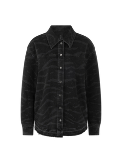 Джинсовая рубашка из хлопка