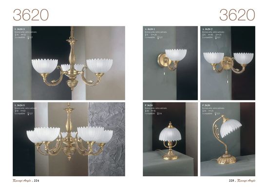 Подвесная люстра Reccagni Angelo L.3620/5