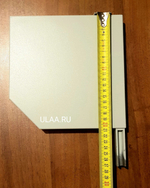 ALUTECH SF205a : Крышка боковая 45 комплект (пара) цвет серый