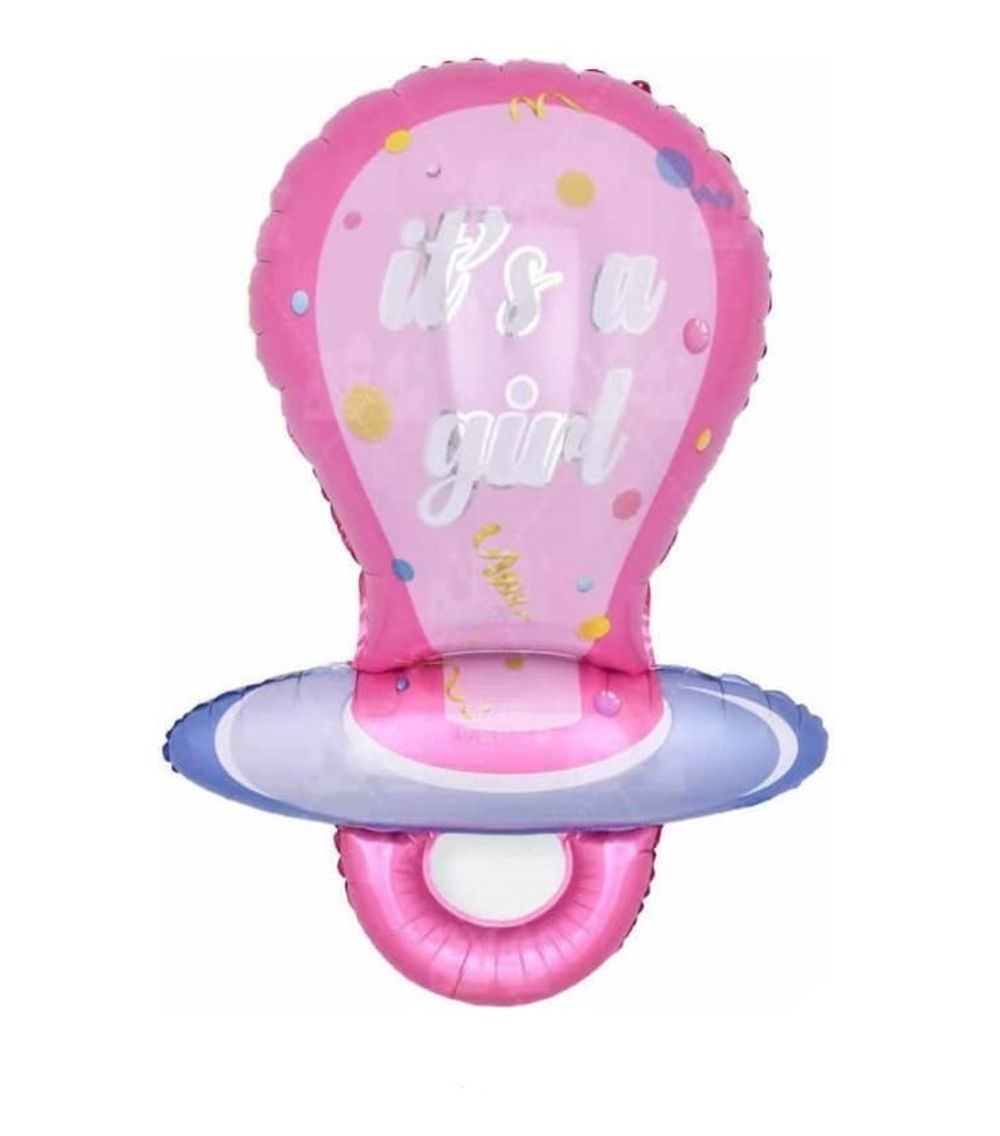 Набор воздушных шаров. Встреча из роддома. Ура девочка.