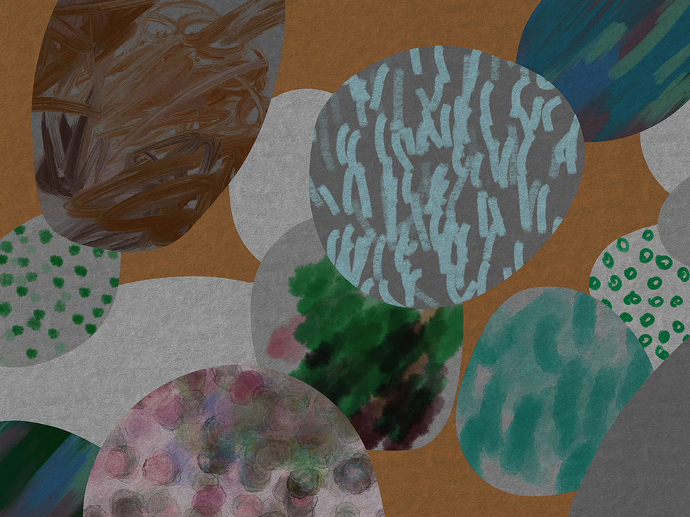 Дизайнерские обои Wall Street Brush