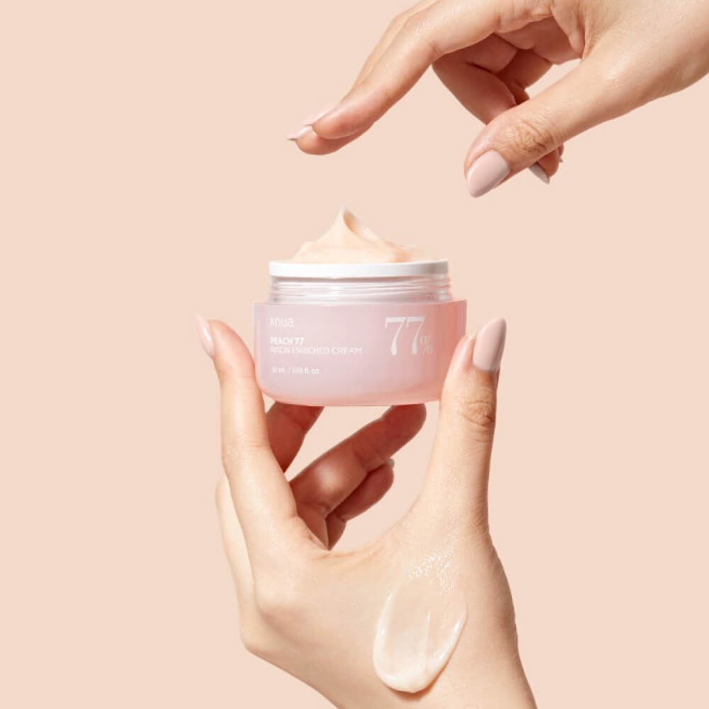 Интенсивный крем-пудинг для гладкой и сияющей кожи Anua Peach 77 Niacin Enriched Cream 50 мл