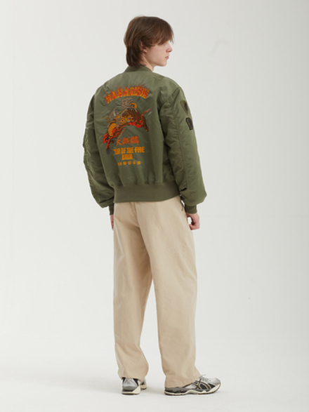 Мужской Бомбер Fire Kirin Tour Asym L2b