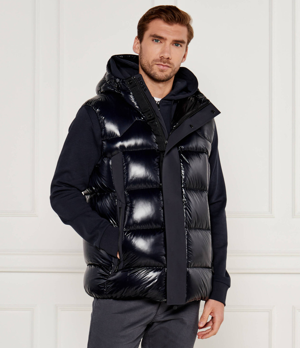 Пуховая безрукавка V-Ronnie BOSS GREEN - темно-синий(50522804)