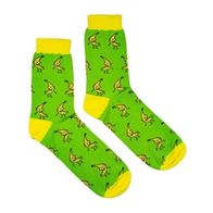 Носки BOOMERANGS Банан, салатовый