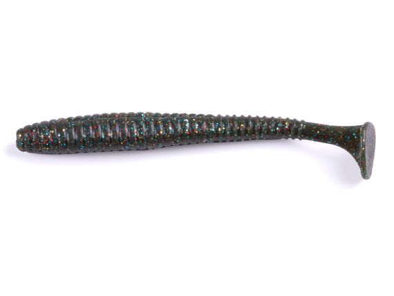 Виброхвосты съедобные LJ Pro Series S-SHAD TAIL 3.8in (9,6 см), цв. F08, 5 шт.