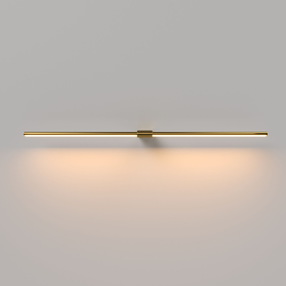 Светильник настенный светодиодный Luar латунь 3000K 40153/LED
