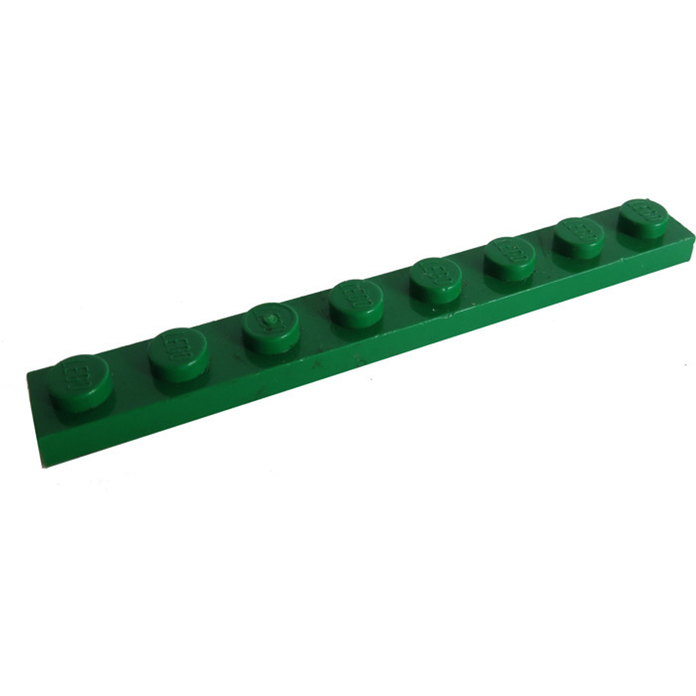 Lego Плитка 1x8 (зеленый) 346028