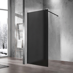 Душевое ограждение Vincea Walk-In 100 VSW-1H100GFB стекло матовое тонированное/профиль черный матовый