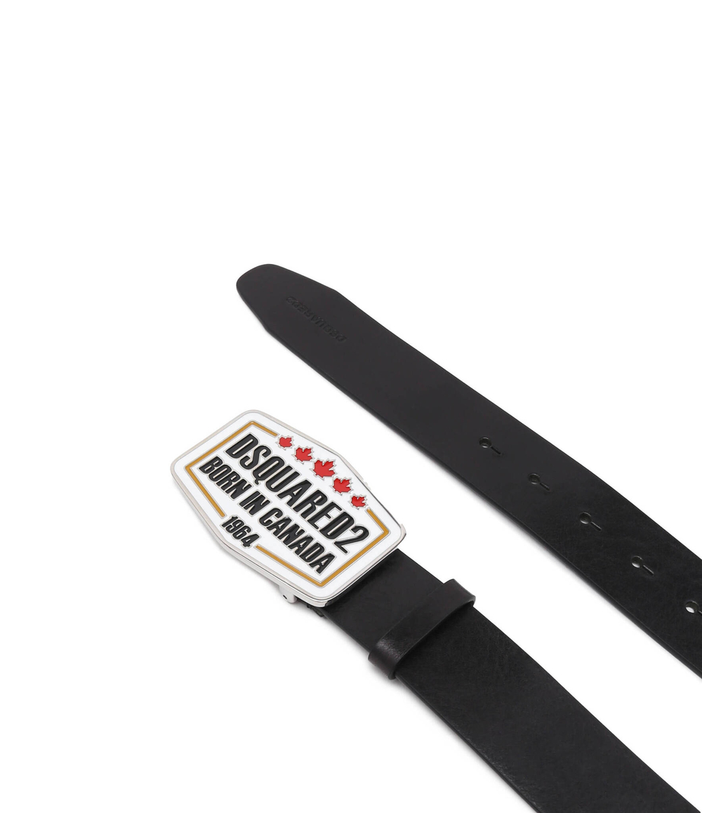 Кожаный ремень Dsquared2 - черный(BEM0586 12900001)