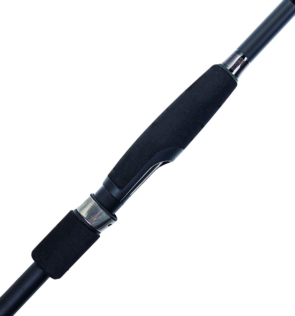 Спиннинг Kaida 851-1030-240 Kingfisher 2.40м 10-30г 2секц. вес 175г Carbon Колец 7шт  Тр.длина 1.25м Ручка Неопрен
