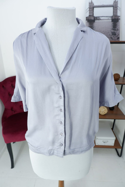 Блузка Lindex из модала с коротким рукавом 44 размер