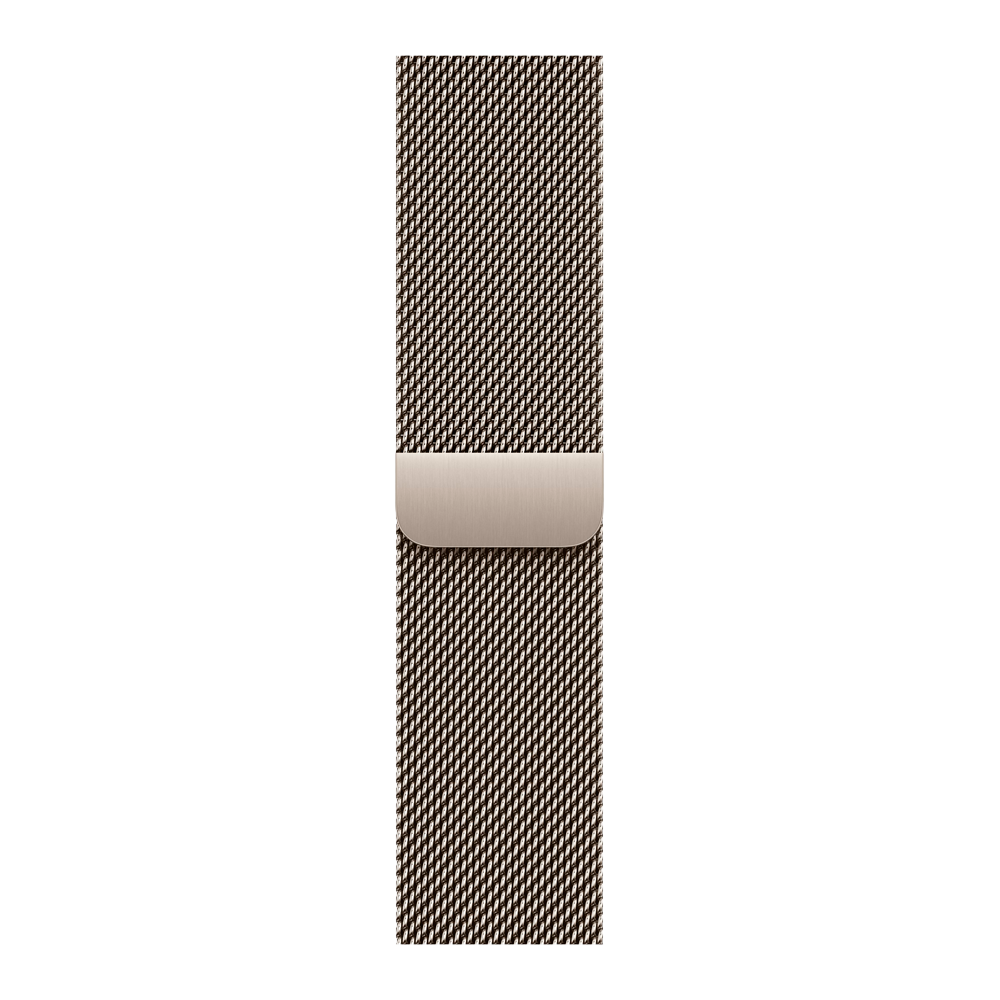 Умные часы Apple Watch Series 10 GPS + Cellular, 42mm, Natural Titanium Case with Milanese Loop, Natural