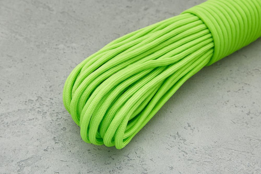 Пaракорд «Neon green», 1 метр