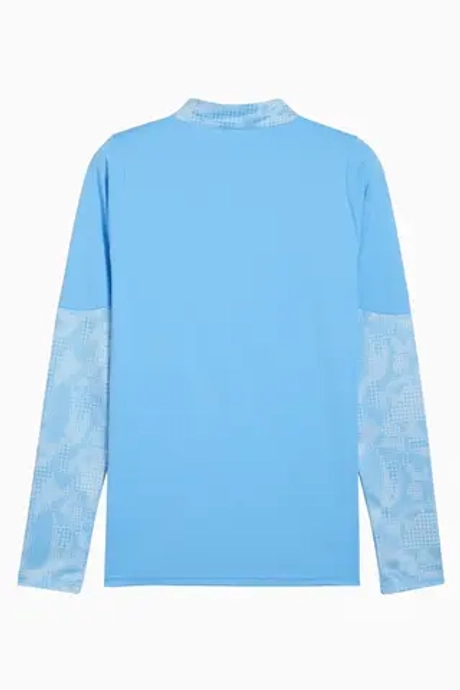 Кофта Puma Manchester City 25/26 Training 1/4 Zip Top - голубой