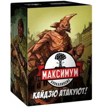 Настольная игра Максимум Апокалипсис. Кайдзю атакуют!